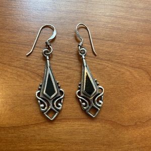 Sterling silver earrings.